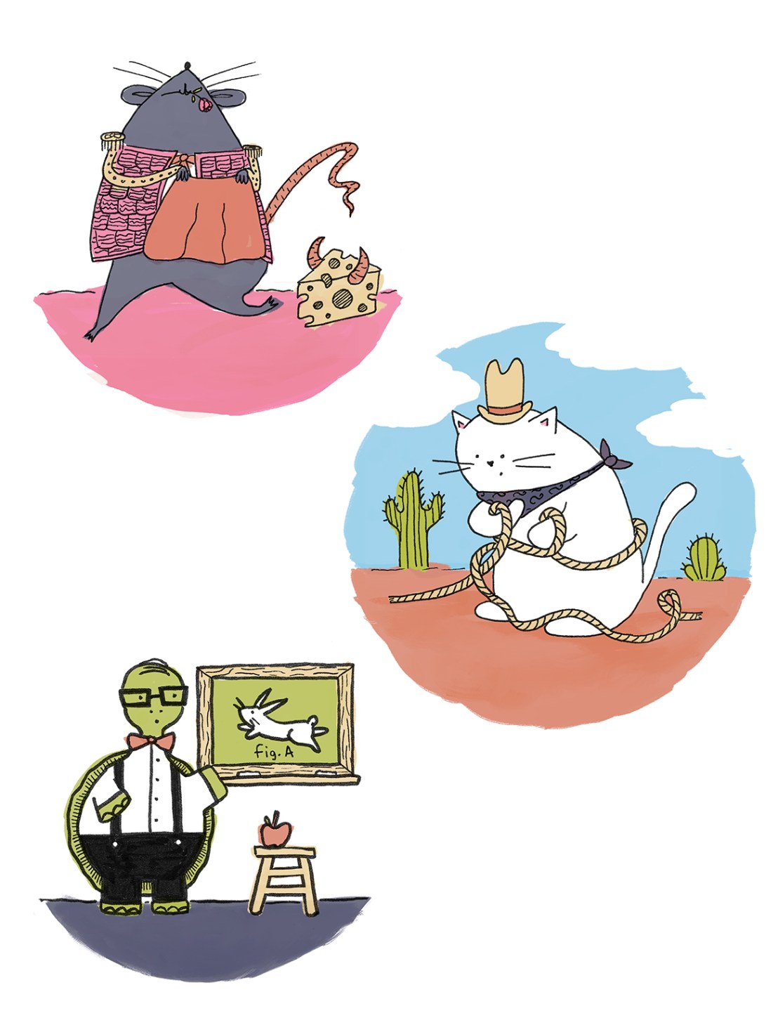 Erika Schnatz Animal Doodles