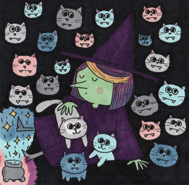 Erika Schnatz - Witch Self-Portrait 01 (2016)