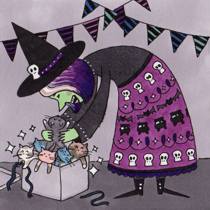 Erika Schnatz - Witch Self-Portrait 02 (2016)