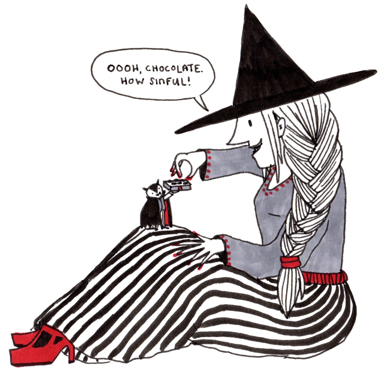 Erika Schnatz - Inktober 10: Gigantic (2017)