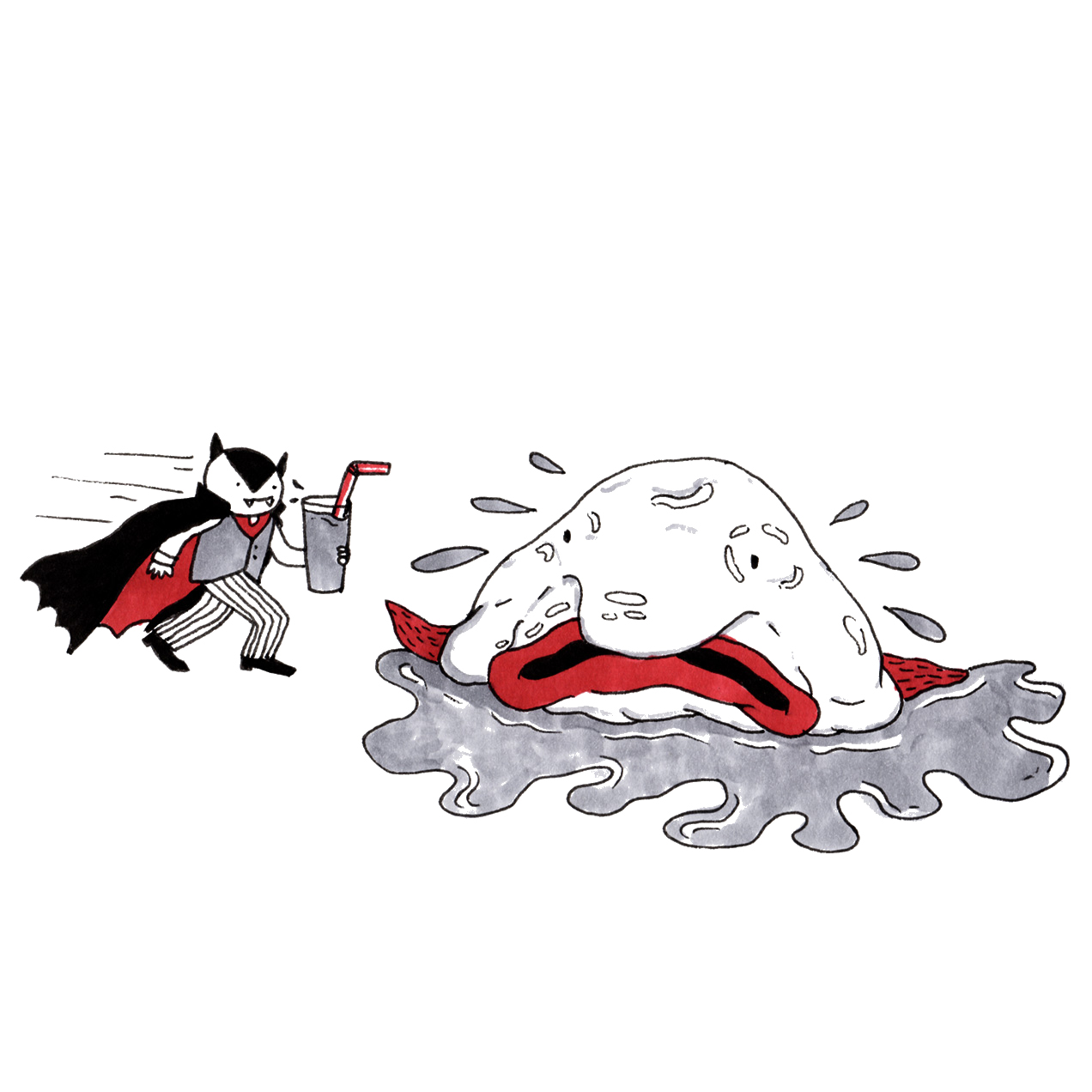 Erika Schnatz - Inktober 11: Run (2017)