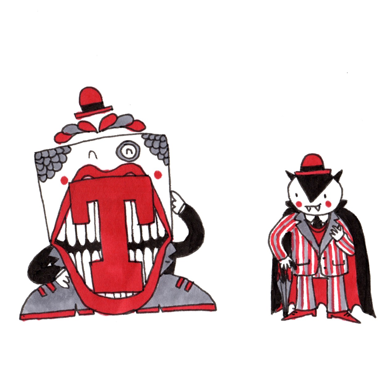 Erika Schnatz - Inktober 14: Fierce (2017)