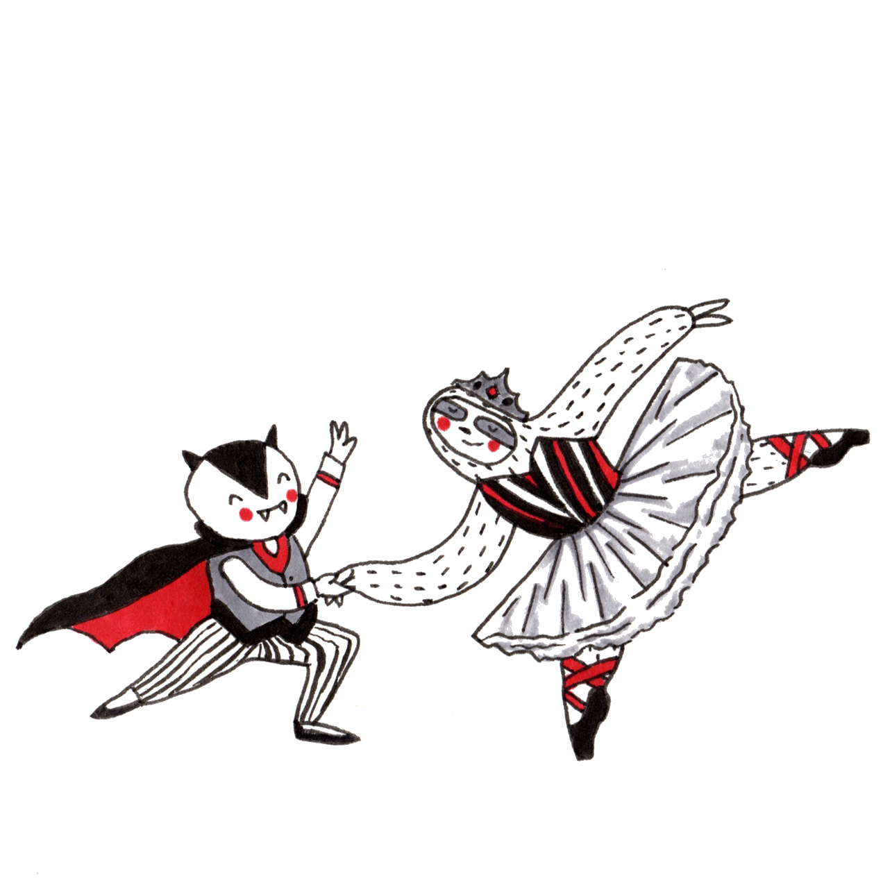 Erika Schnatz - Inktober 17: Graceful (2017)