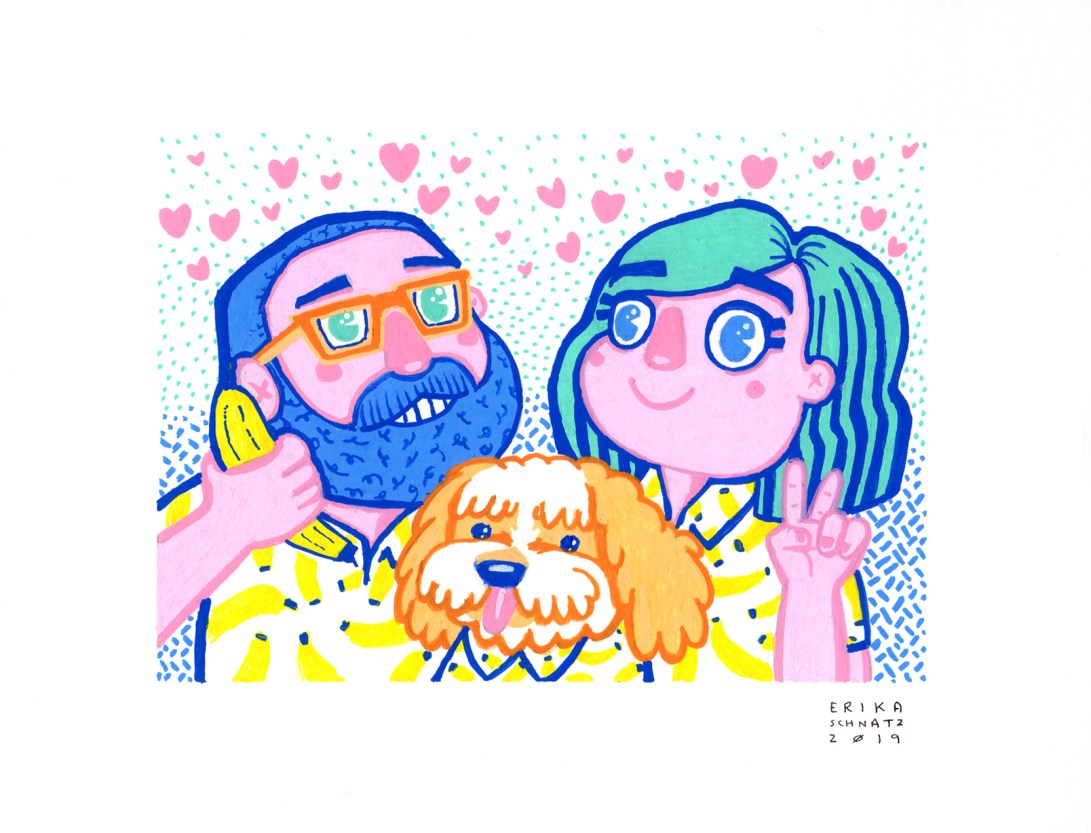 Erika Schnatz Schnuncan Family Portrait