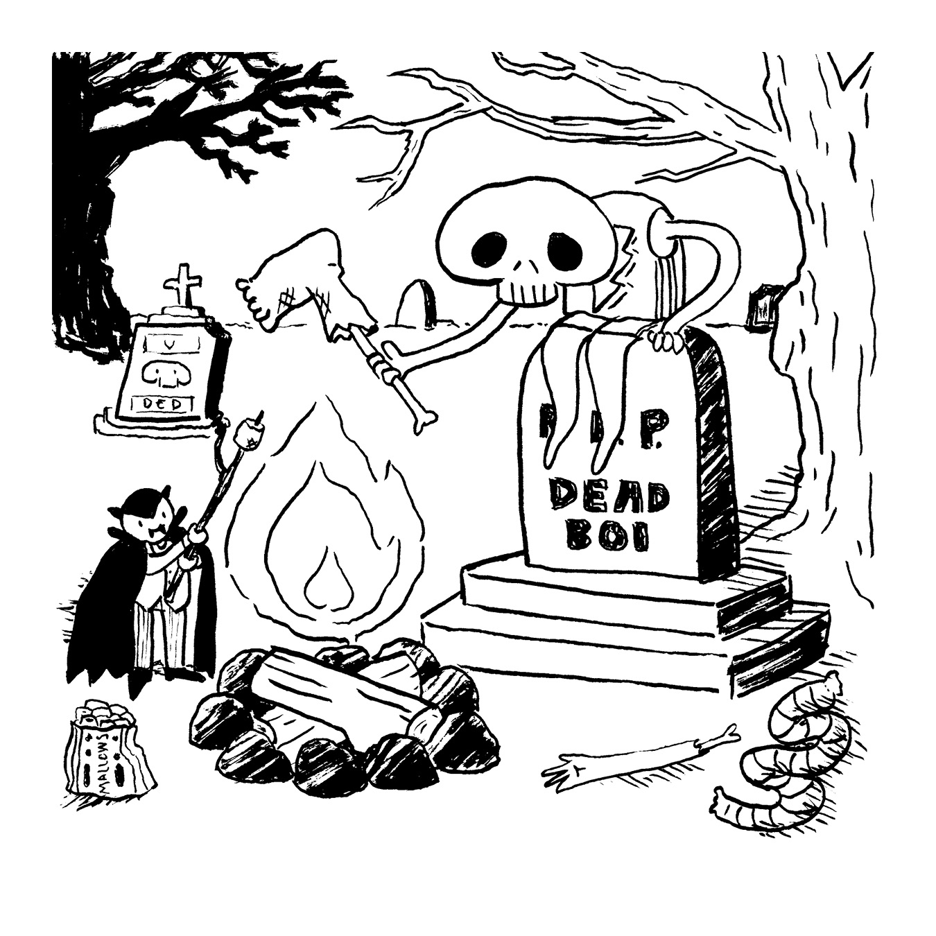 Erika Schnatz - Inktober 03: Ghoul (2018)