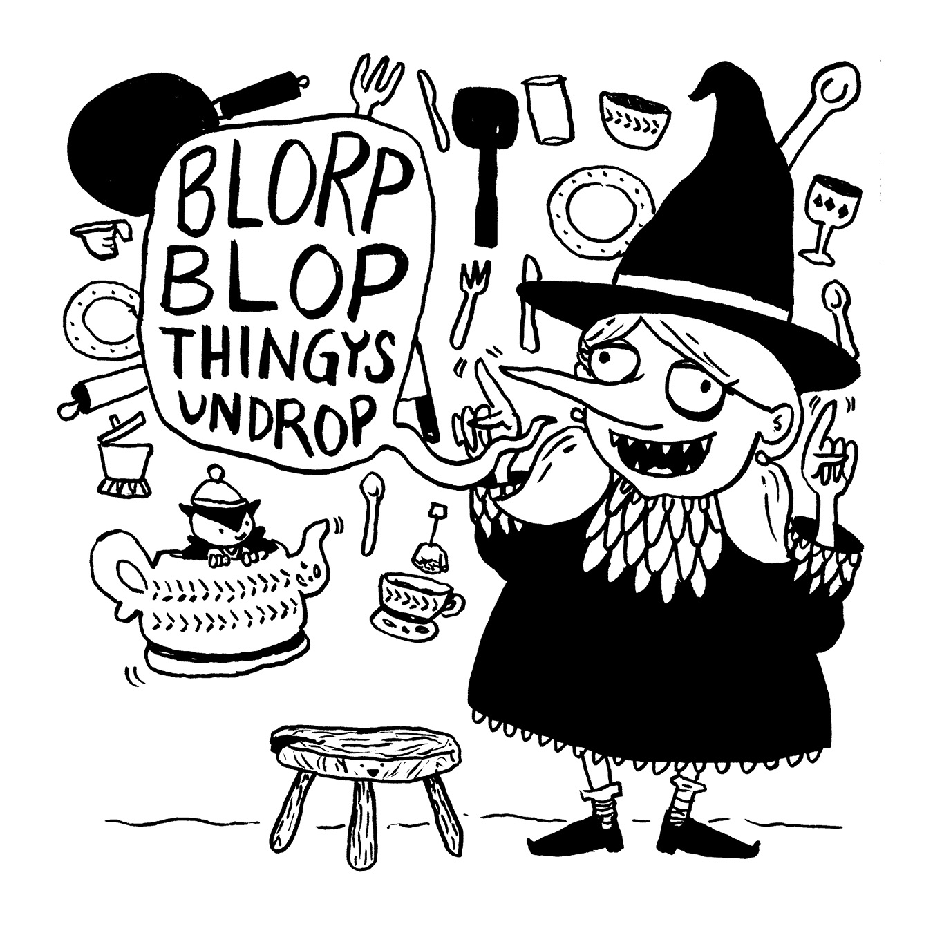 Erika Schnatz - Inktober 04: Madness (2018)