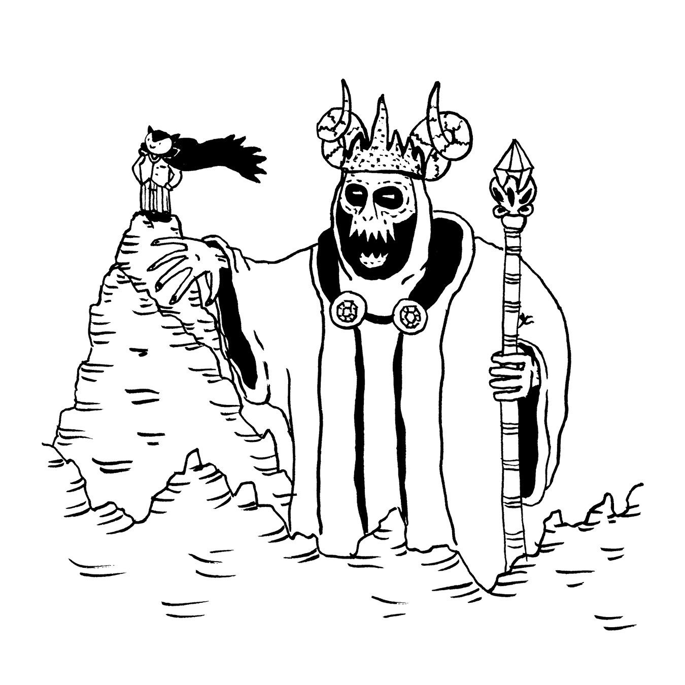 Erika Schnatz - Inktober 10: Lich (2018)