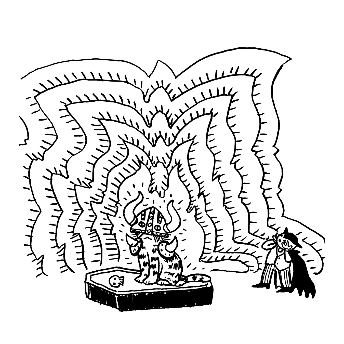 Erika Schnatz - Inktober 13: Draugr (2018)