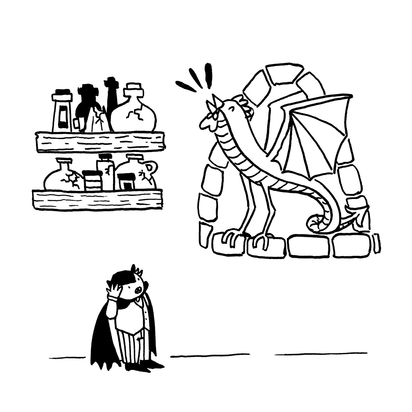 Erika Schnatz - Inktober 20: Cockatrice (2018)