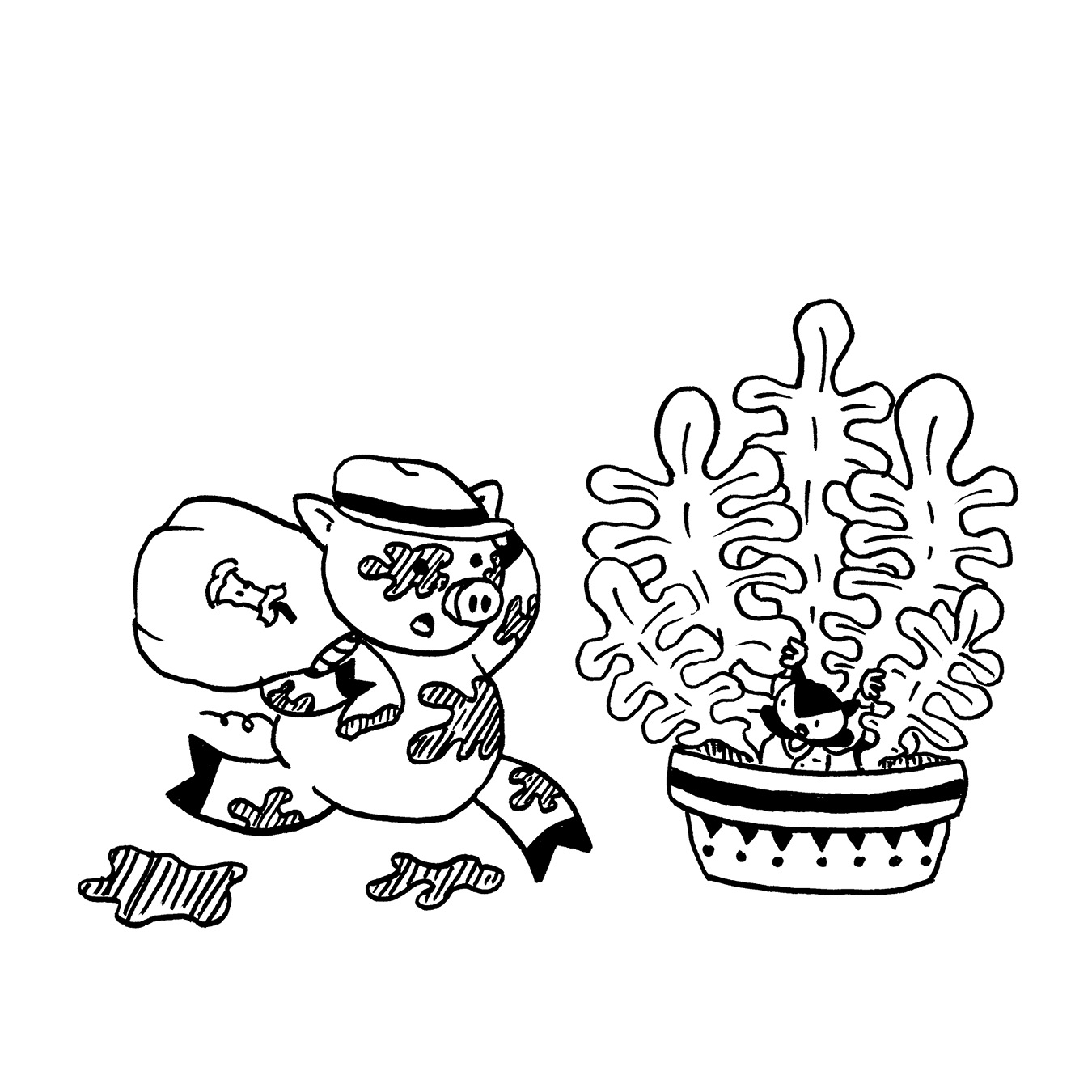 Erika Schnatz - Inktober 23: Thief (2018)