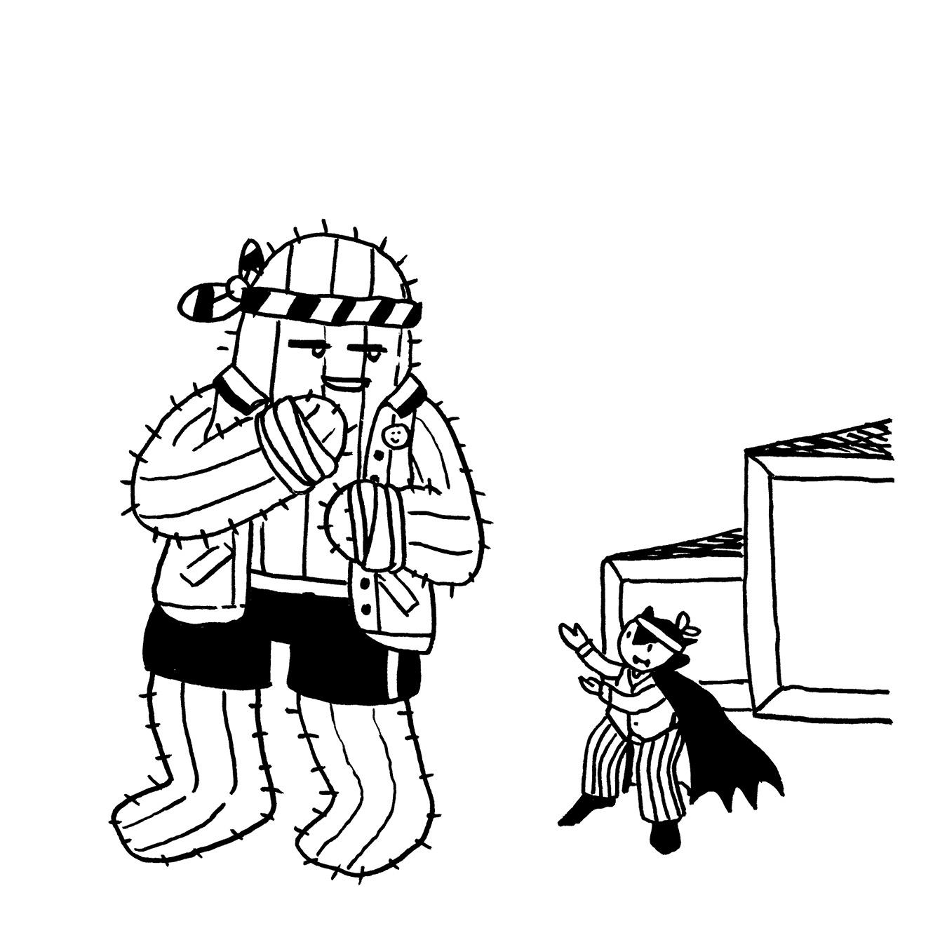 Erika Schnatz - Inktober 25: Brawler (2018)