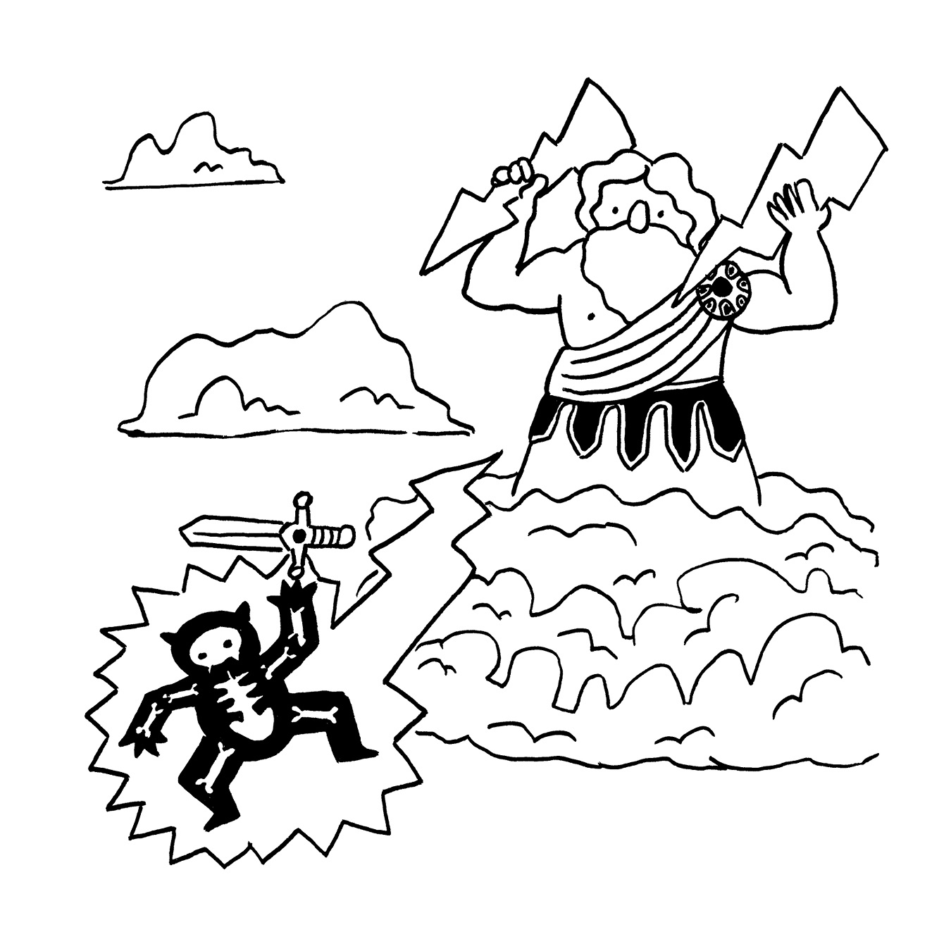 Erika Schnatz - Inktober 27: Hapless Hero (2018)