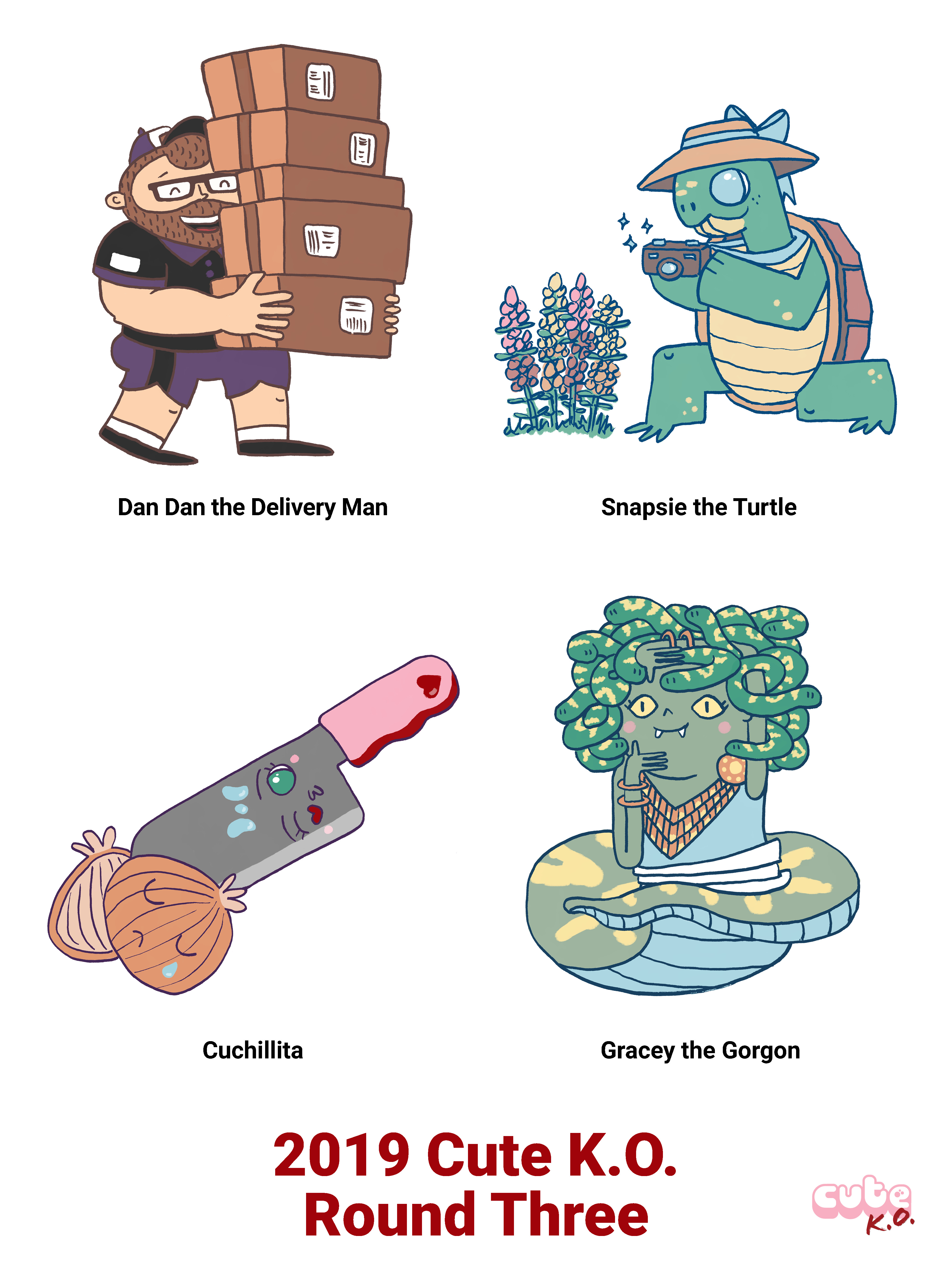 Cute K.O. 2019 Round Three