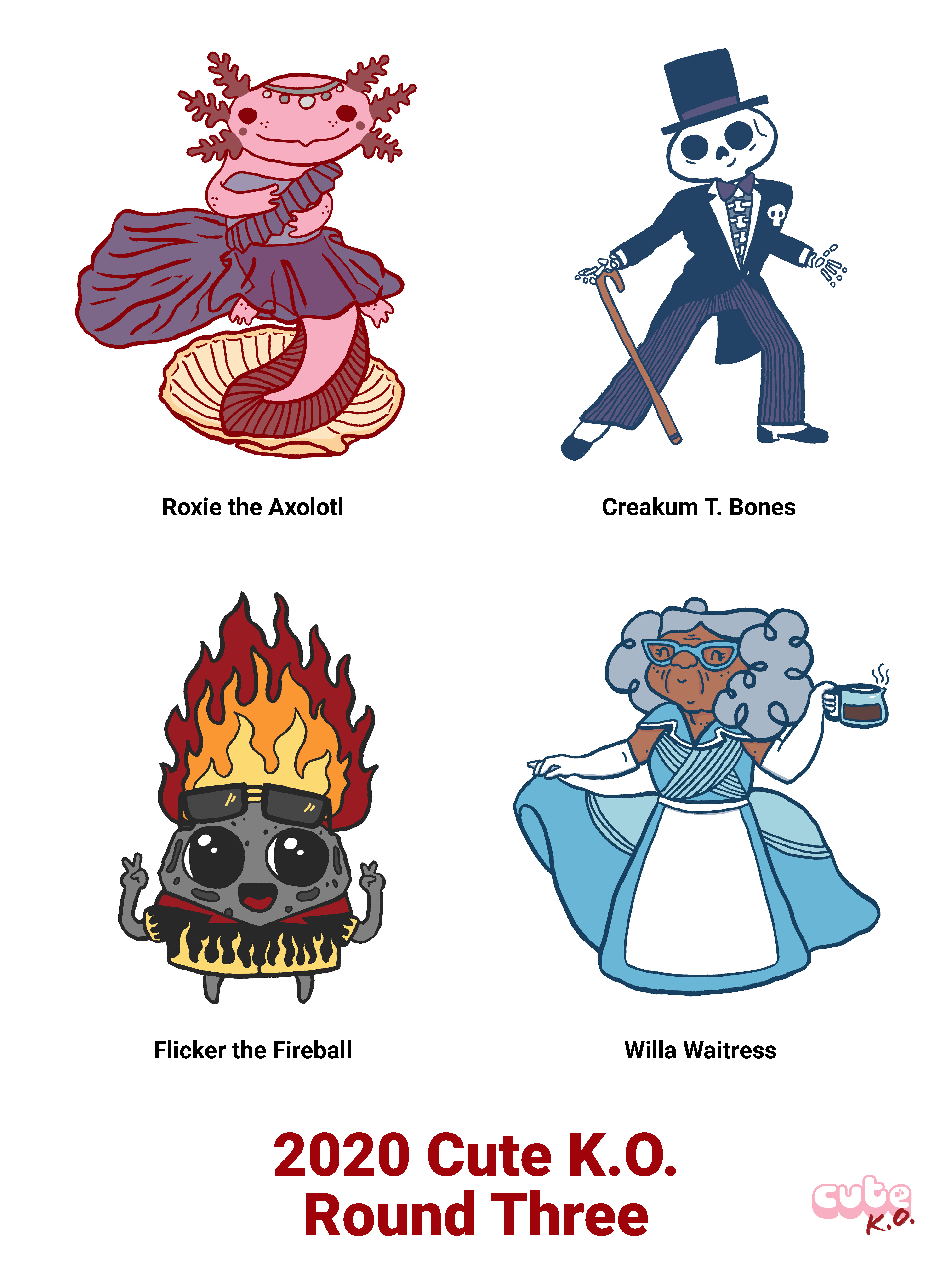 Cute K.O. 2020 Round Three