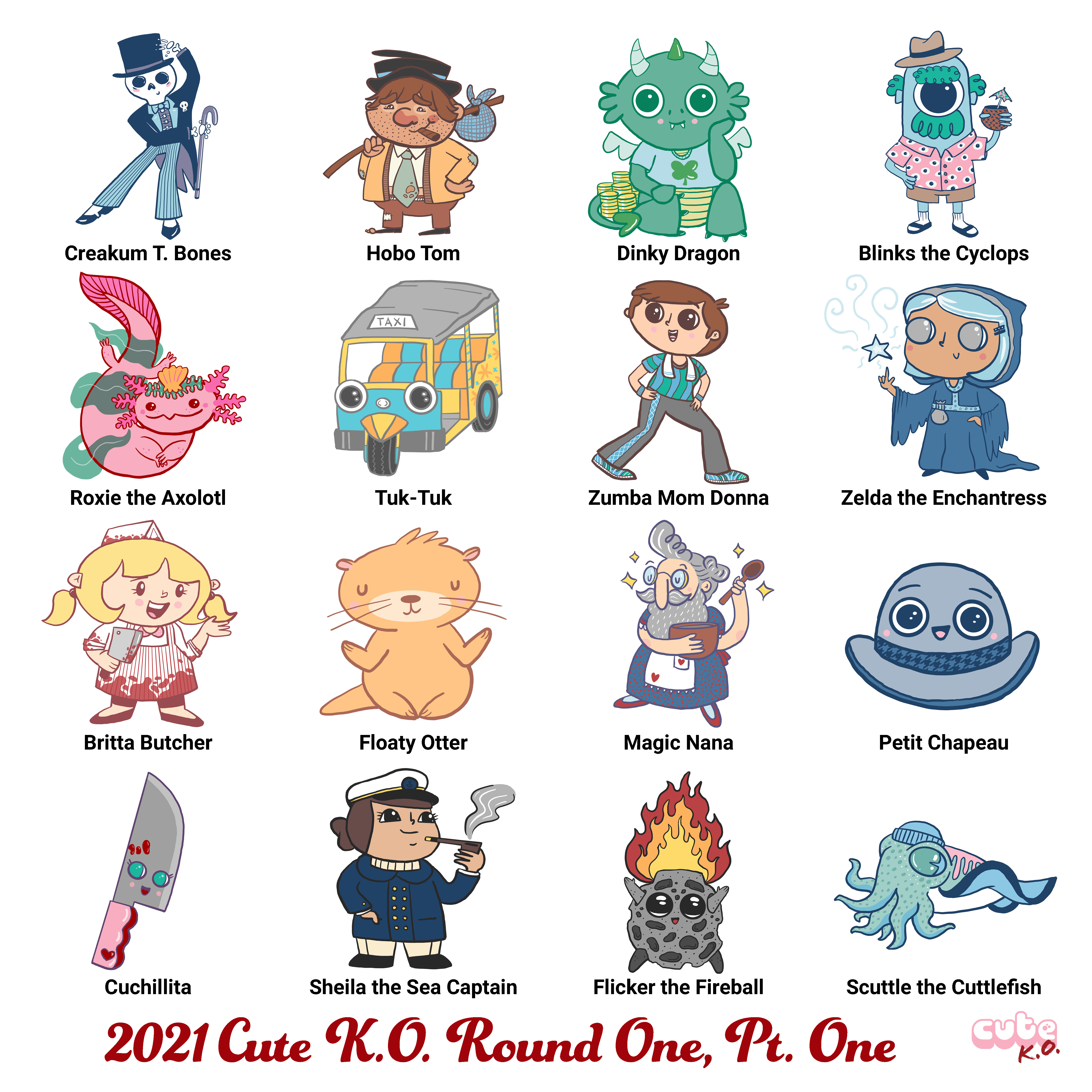 Cute K.O. 2021 Round One [Part One]