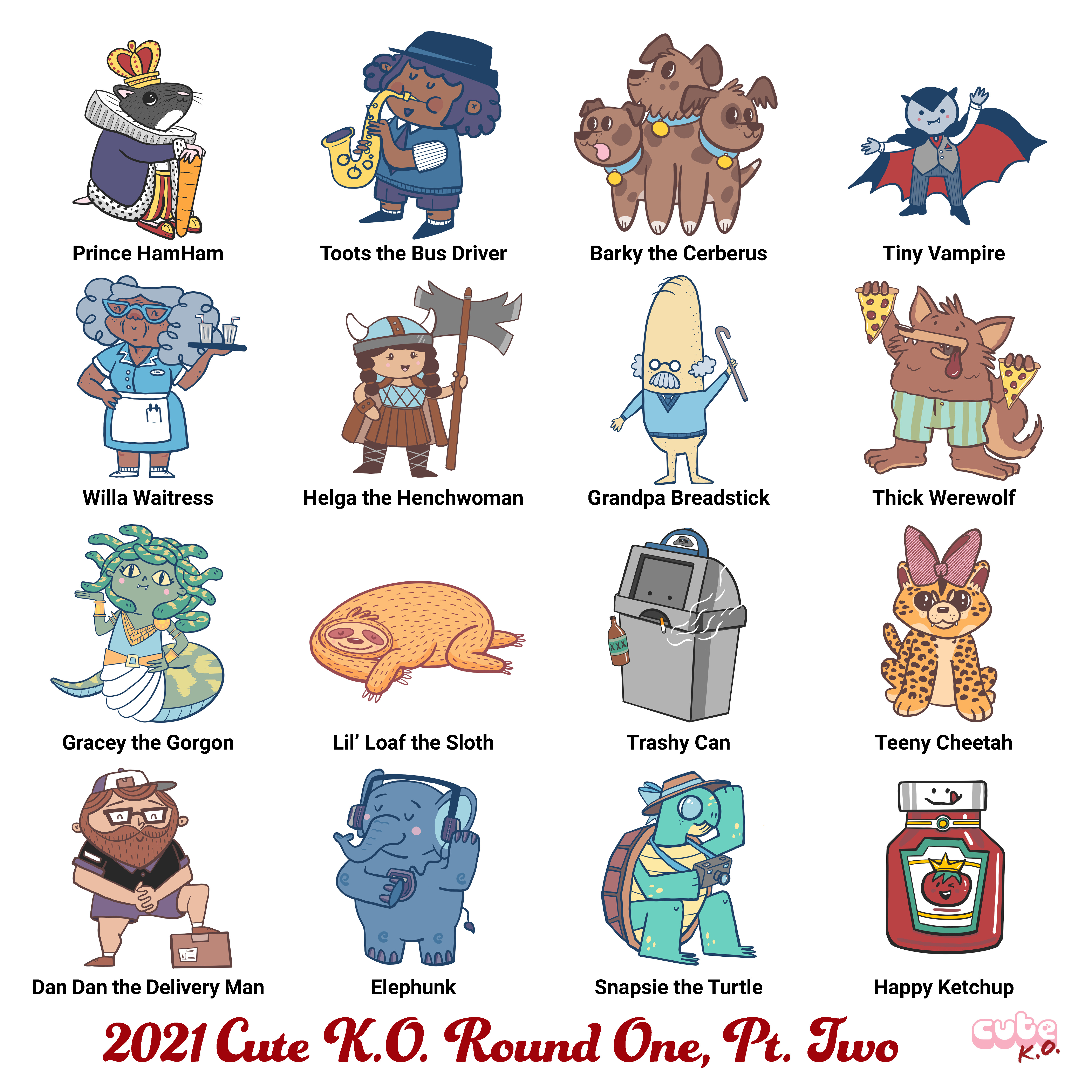 Cute K.O. 2021 Round One [Part Two]
