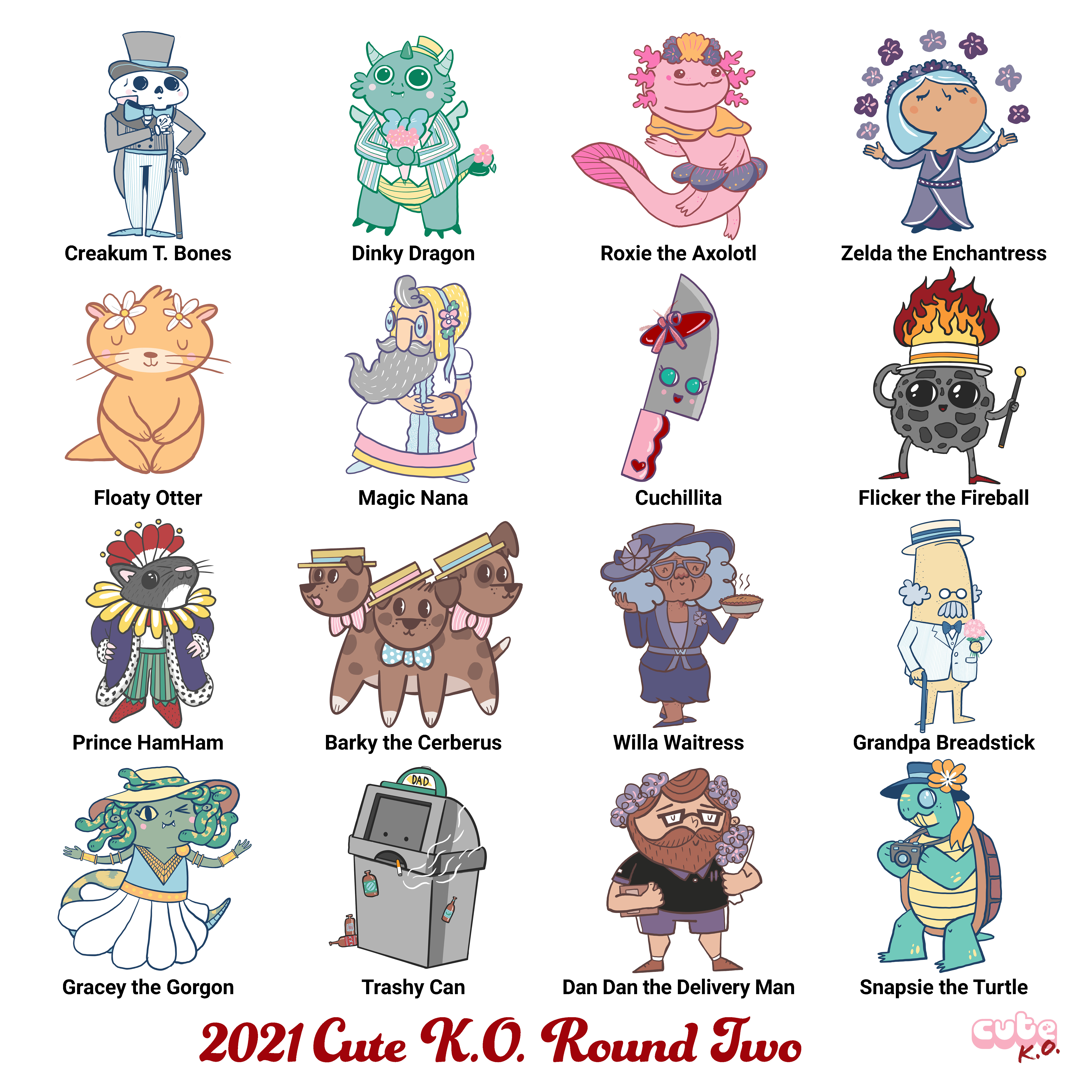 Cute K.O. 2021 Round Two
