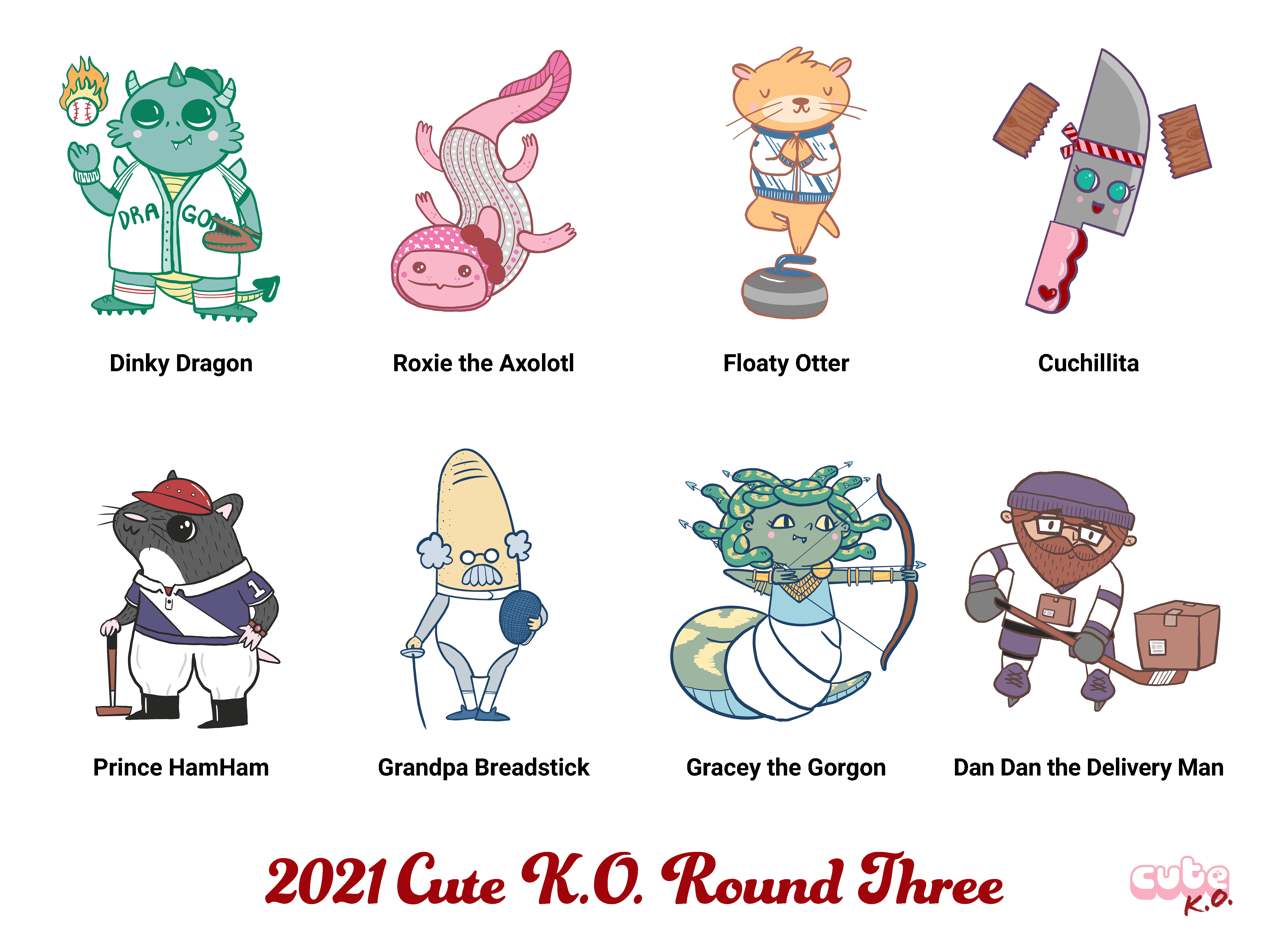 Cute K.O. 2021 Round Three
