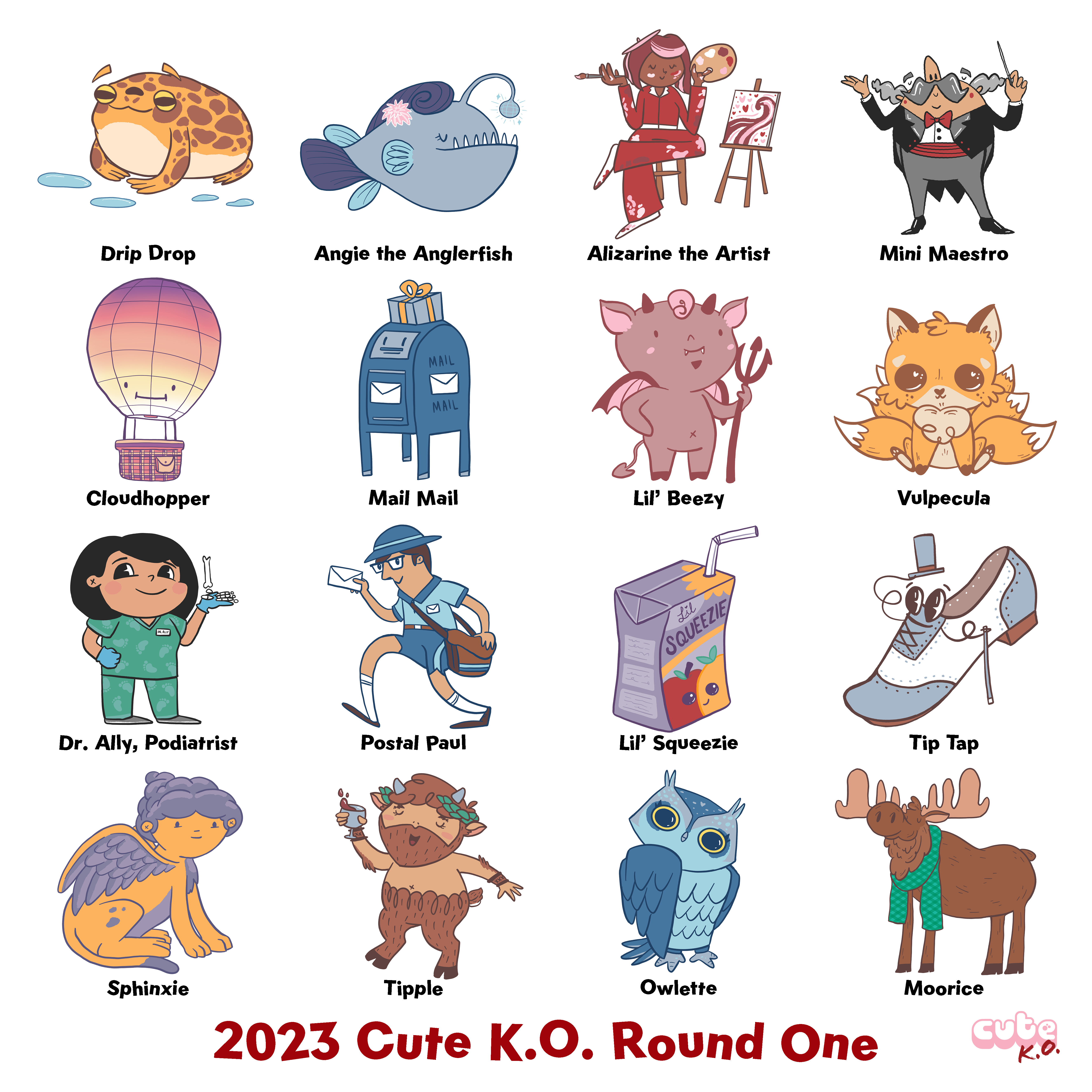 Cute K.O. 2023 Round One